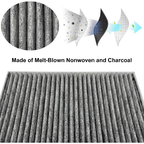 JOJOMARK Cabin And Engine Air Filter Set Fits For -25 K5, -25 Sportage, -25 Sorento, -25 Santa Cruz, -25 Sonata, -25 Santa Fe, -25 Tucson,