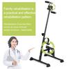 Elderly Exercise Bike Pedal Exerciser Bike Hand Arm Leg Knee Peddler Adjustable Fitness Equipment for Seniors Elderly Home Pedal Exercise Bike