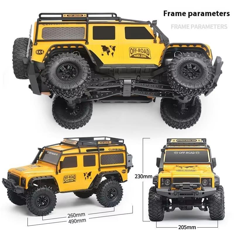Новая RC машина 2.4g 4WD восхождение машина симулятор RC машина вездеход 15км/ч 1:10 Внедорожный монстр-трак игрушка дети мальчик подарок модель автомобиля
