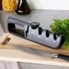 4-Stage Adjustable Knife and Scissor Sharpener