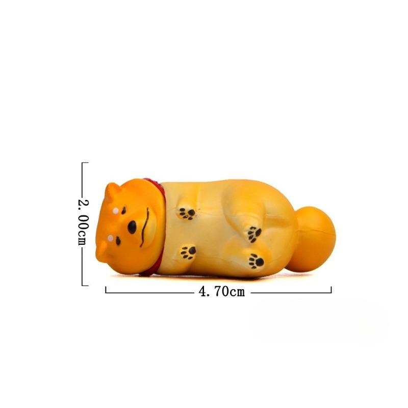 Самоисцеляющееся Тепло, Отказ Уходить Шиба-ину, Не Хочет Уходить Фигурка Шиба-ину Выпечка Пейзажная Фигурка