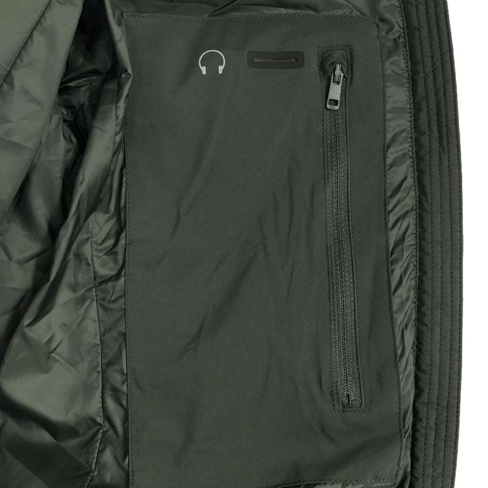 Uniqlo Бесшовное пуховое пальто S Оливковое Женское Б/У