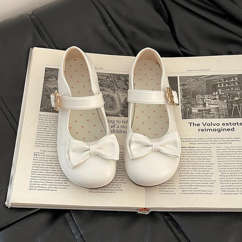 Модная обувь на танкетке из маленькой кожи, с круглым носком, с сумкой на носке, туфли-лодочки, женские, летние, в французском стиле, фея, универсальные, туфли Мэри Джейн, тренд