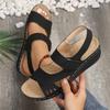 Summer Women Wedge Sandals  New Fashion Non Slip Beach Shoes for Woman Lightweight Casual Platform Plus Size Sandals Women