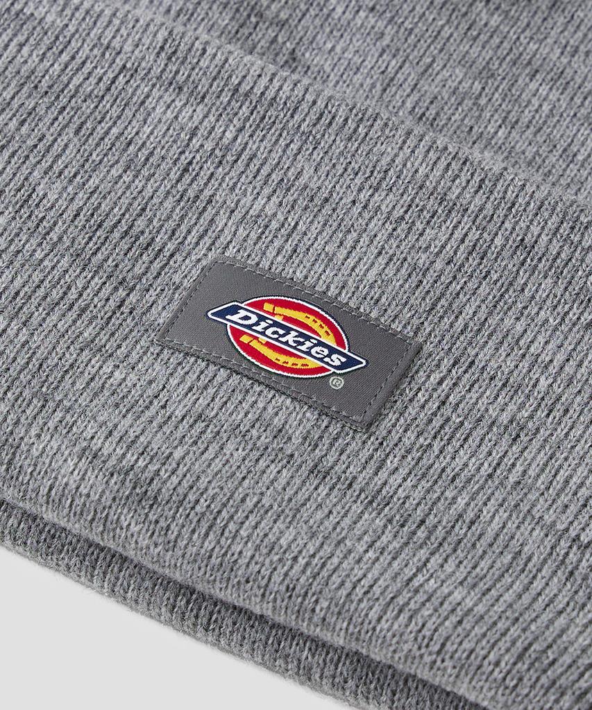 DICKIES Flag Tall Cuff Beanie Heather Gray