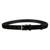 Minimalist Genuine Leather Belt For Business And Casual Wear With Pin Buckle For Men And Women