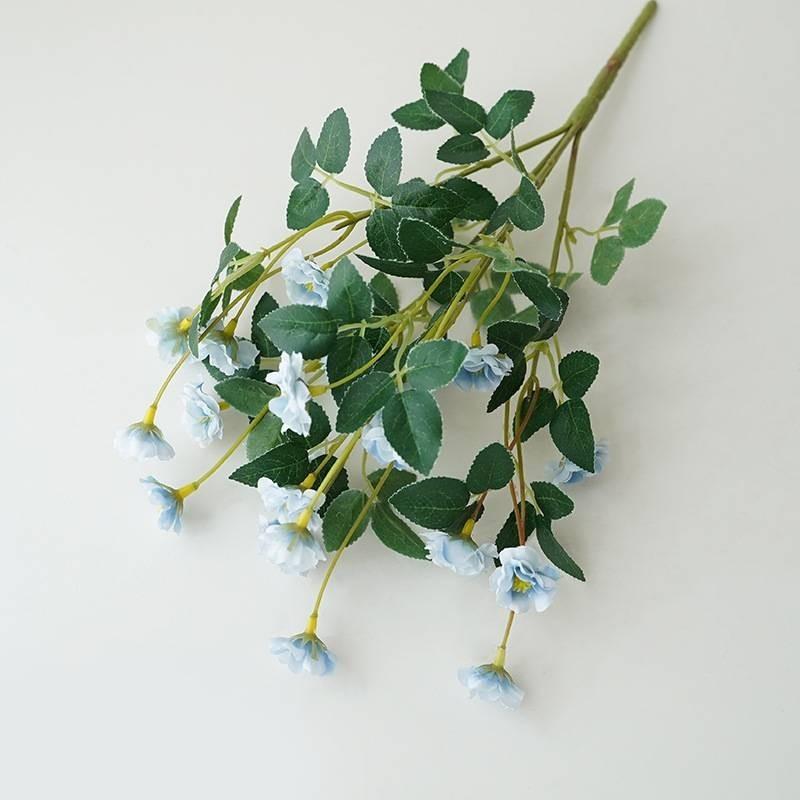 Реалистичный Букет из Шелковых Роз Для Декора Дома Маленькие Искусственные Розы Для Свадебных Центральных Композиций