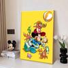 Disney Алмазная живопись Микки Летний пляж Исцеляющая иллюстрация, 5D Алмазная живопись Искусство Вышивка Крестиком Украшение комнаты
