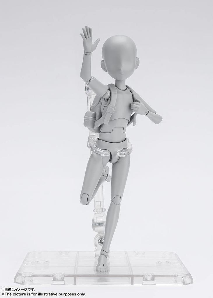 TAMASHII NATIONS S.H.Figuarts Body-kun - Кен Сугимори - Издание DX SET (Серый цвет Вер.) Приблизительно 130 мм ПВХ и АБС Подвижная фигурка BAS62102