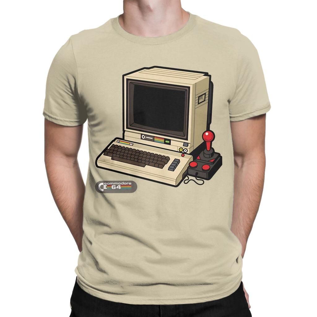 Computer Classic Funny 100 Cotton Tshirt Commodore Amiga 500 Tees Tops For Unisex