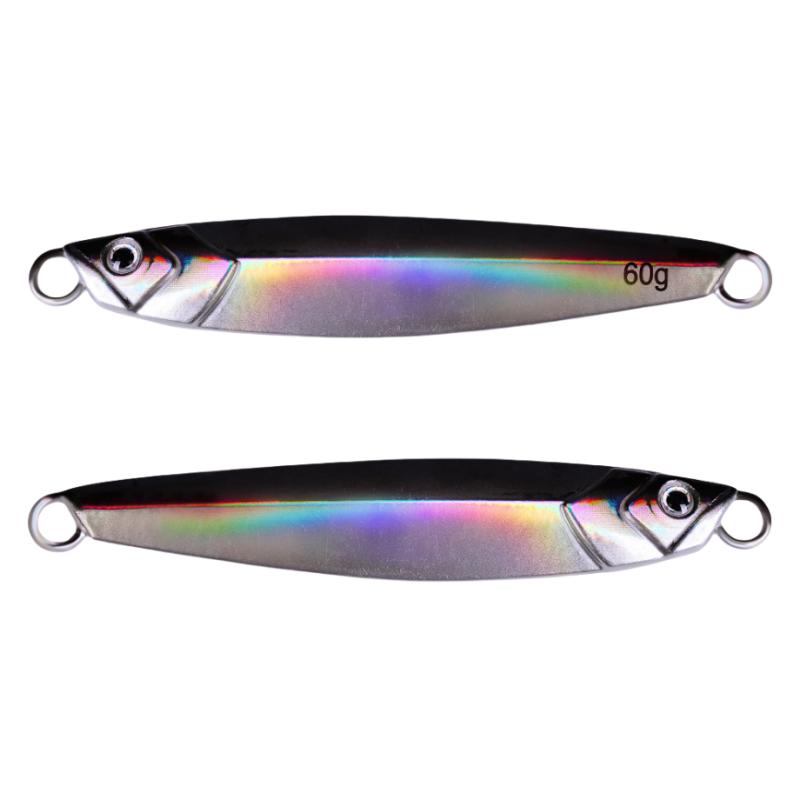 Luminous Iron Plate Long-range Casting Metal Road Bait, Biomimetic False Bait, Submerged Iron Plate Fishing Gear