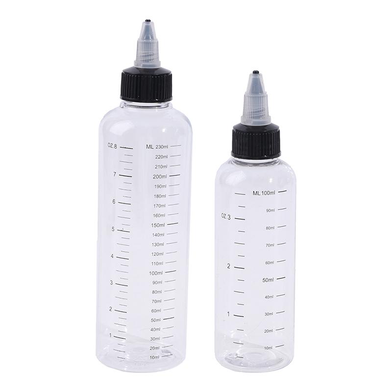 30Ml-250Ml Plastic Pet Liquid Capacity Dropper Bottles Pigment Ink Containers