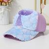 Mermaid Unicorn Pattern Kids Baseball Cap With Uv Protection And Breathable Fabric