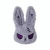 Plush Bunny Plush Keychain Gothic Style Rabbit Bag Charm Dark Bunny Plush Doll  Backpack Pendant