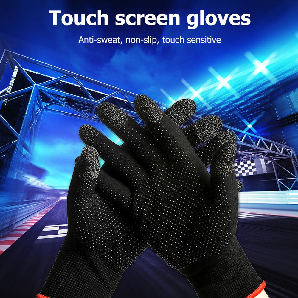 Sweat Proof Hand Cover Gaming Thumb Sleeve Gaming Finger Gloves Fingertip Gloves Game Finger Cover