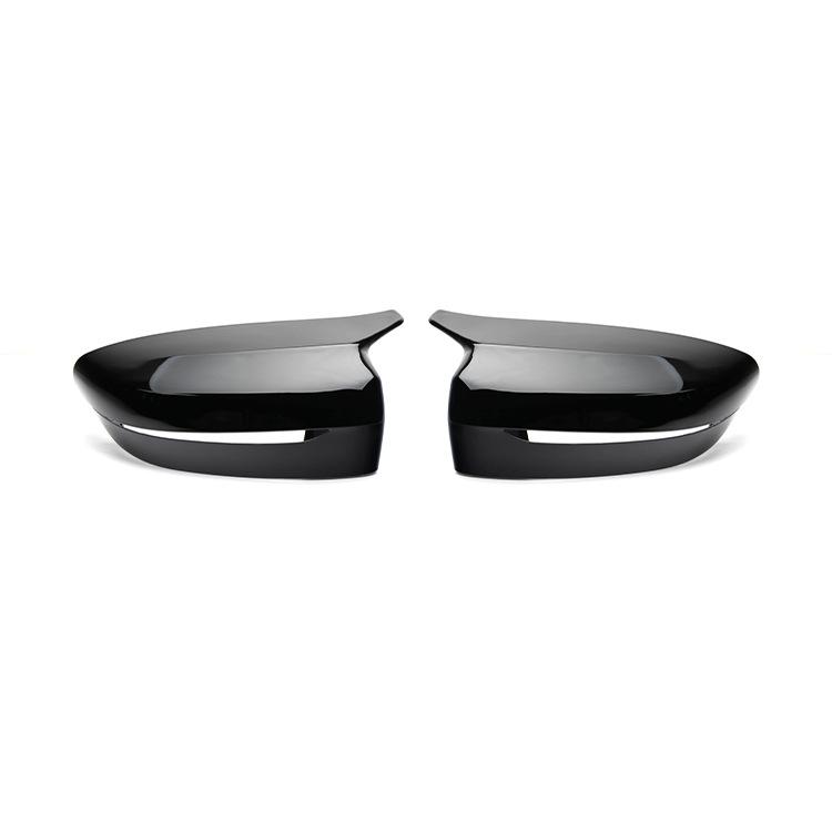 New Glossy Black Rearview Mirror Cover Carbon Fiber Side Mirror Housing Cover for BMW 3 Series 5 Series G20 G28 G30 G38 G11 G12