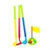 Kids Golf Set Toys Indoor and Outdoor Lawn Tee Stand Club Toy for Children 3 4 5 6