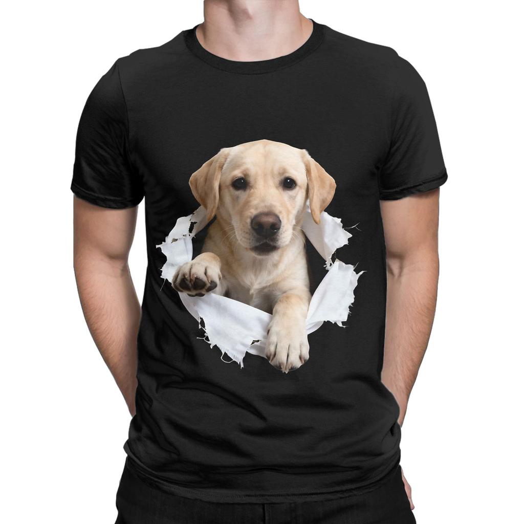 fawn Lab fetch Novelty 100 Cotton TShirt Labrador Retriever Tees Tops For Unisex