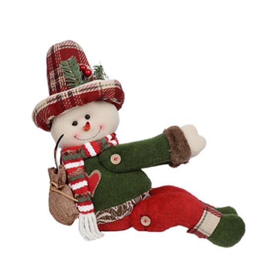 Рождественская пряжка для штор с изображением плюшевого Санта-Клауса, лося, снеговика, подхваты для штор для вечеринок в домашнем офисе, перил для штор, елки