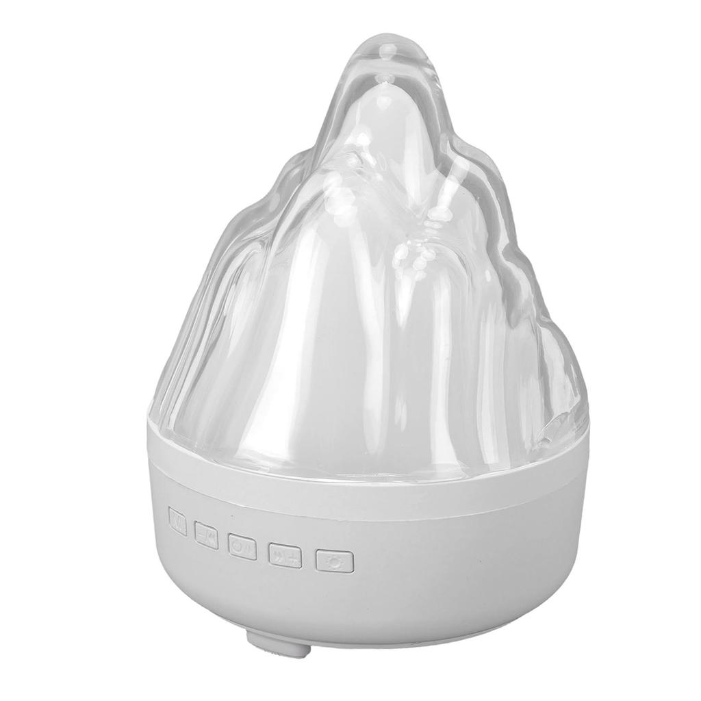 Mountain Shape Speaker Night Light, USB Powered Brightness Small Bedside Wireless Speaker with Excellent Bass for Bedroom Living