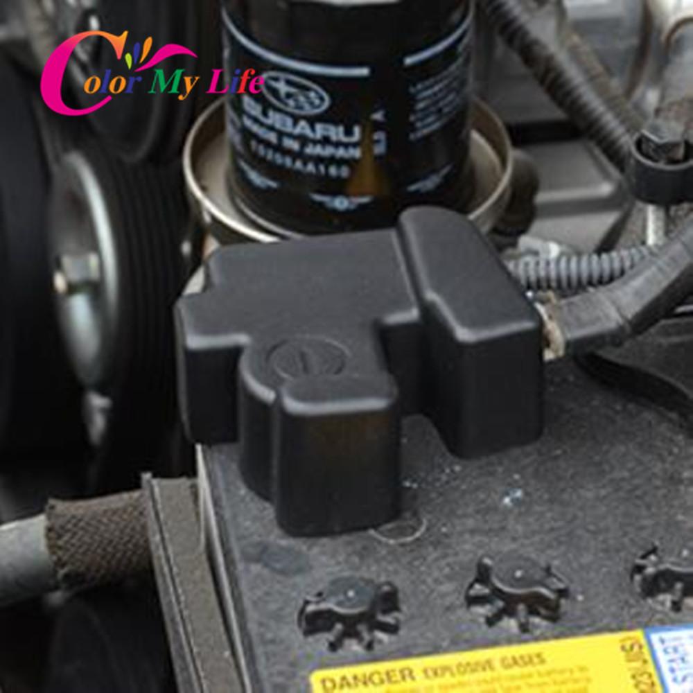 Отрицательная защитная крышка автомобильного аккумулятора для Subaru Forester Legacy Outback Levorg 2014 2015 2016 2017 2018