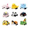 Cartoon Animal Ornament Creative Mini Car Models Building Blocks Kids Toys Micro Blocks Educational Toys For Kids Gifts Sets