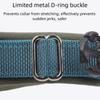 Elastic Webbing Pets Collar for Medium Large Dogs No Pull Dog Safety Buckle Chain  Pet Accessories