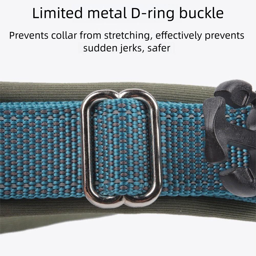 Elastic Webbing Pets Collar for Medium Large Dogs No Pull Dog Safety Buckle Chain  Pet Accessories