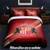 Sunderland Design Bed Bedding Set 1 Duvet Cover + 2 Pillowcases Soft Breathable Household Bed Linens