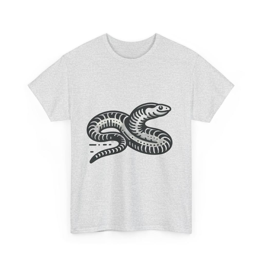 Snake Graphic Grey T-shirt