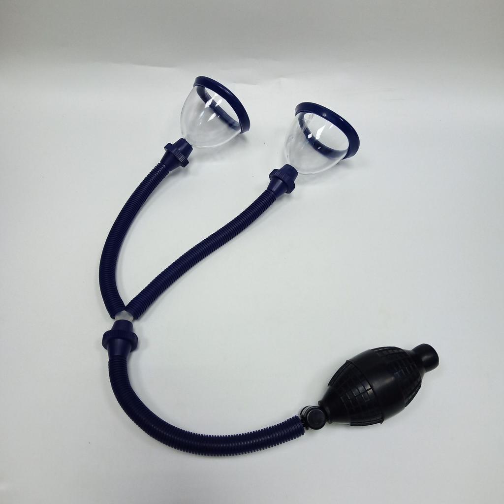 Двойная стимуляция груди и клитора, помпа, пульт управления, вибрирующий вакуумный присосок, женщины | Увеличение сосков и клиторальное удовольствие, секс-игрушка