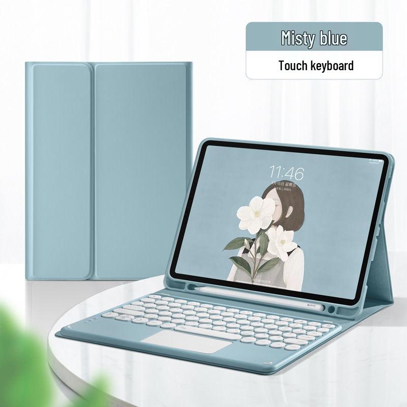 Чехол-клавиатура Bluetooth для iPad Pro 11 2021 года: Круглая клавиша, Съемная магнитная оболочка Apple Magic для Air4