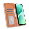 Кожаный чехол-кошелек с подставкой для Infinix Hot 60 5G/60i 4G, чехол для телефона с ретро-текстурой