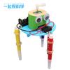 DIY Graffiti Robot Scientific Small Hand Work Material Package Stem Maker Education Children's Educational Toys