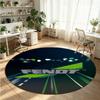 Fendt Printed Round Crystal Velvet Rug Soft Non Slip Floor Carpet For Bedroom Holiday Gift