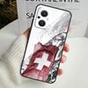 Швейцария Чехол с флагом Швейцарии для OPPO Reno 8T 4Z 5Z 8 10 11 Pro 4 5 6 7 Lite OPPO Find X6 Pro X3 X2 X5 Lite Чехол