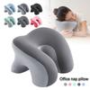 Breathable Student Sleeping Pillow High Density Hand Pillow Portable Office Nap Pillow