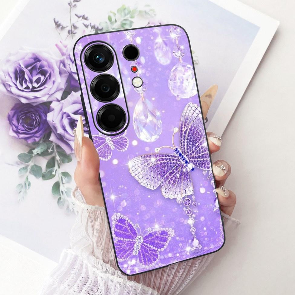 Чехол для Tecno CN5 Чехол для Tecno Camon 50 4G Модный Бабочка Милый Кот Крутой Расписной Мягкий Чехол для Телефона Для Techno Camon50 4G
