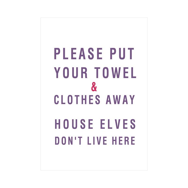 Ванная комната Смешные слова Печать Плакат Настенная картина Туалет Декор Без Рамки