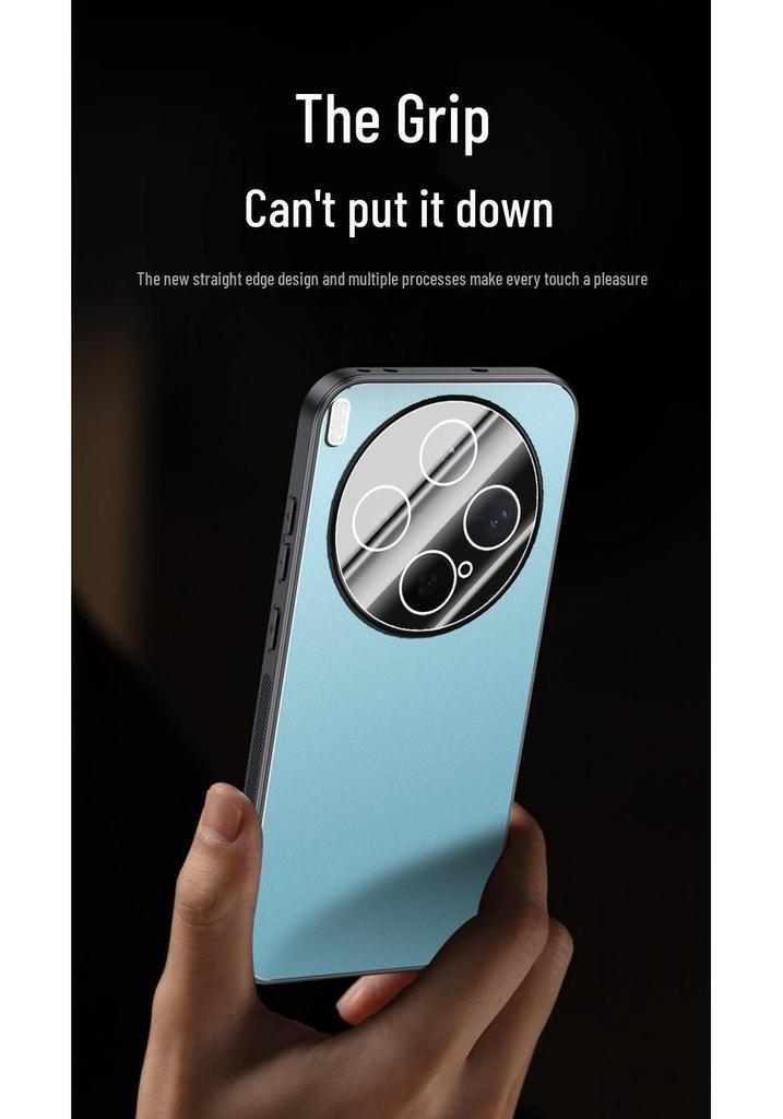 Матовый металлический чехол для телефона VIVO X300s со встроенной линзой для X200/S/Pro/Ultra/X100/X90