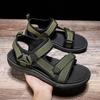 Sandals for Men Wear-Resistant Non-slip Fashion Breathable Trendy All-match Comfortable Outdoor Platform Shoes Summer Main