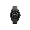 Armani Exchange AE Наручные часы Кварцевый механизм Кожаный ремешок Черный циферблат Мужские часы AX2098