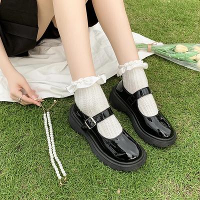 Модные туфли Лолиты, японские туфли Мэри Джейн, женские винтажные туфли для девушек, студентов, JK Uniform, туфли на платформе, женские туфли на высоком каблуке для косплея, размер 42