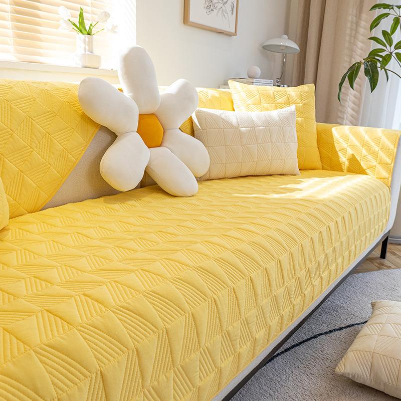 Sofa Cushion Four Seasons Universal Simple Modern Non-Slip Summer Sofa Cover Seat Cushions Backrest Towel Cover Cloth Universal Cover