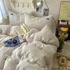 Class A Maternal And Infant Grade Solid Color Cotton, Quilt Cover, Bed Sheet, Student Dormitory, Bed Sheet, Bed Hat