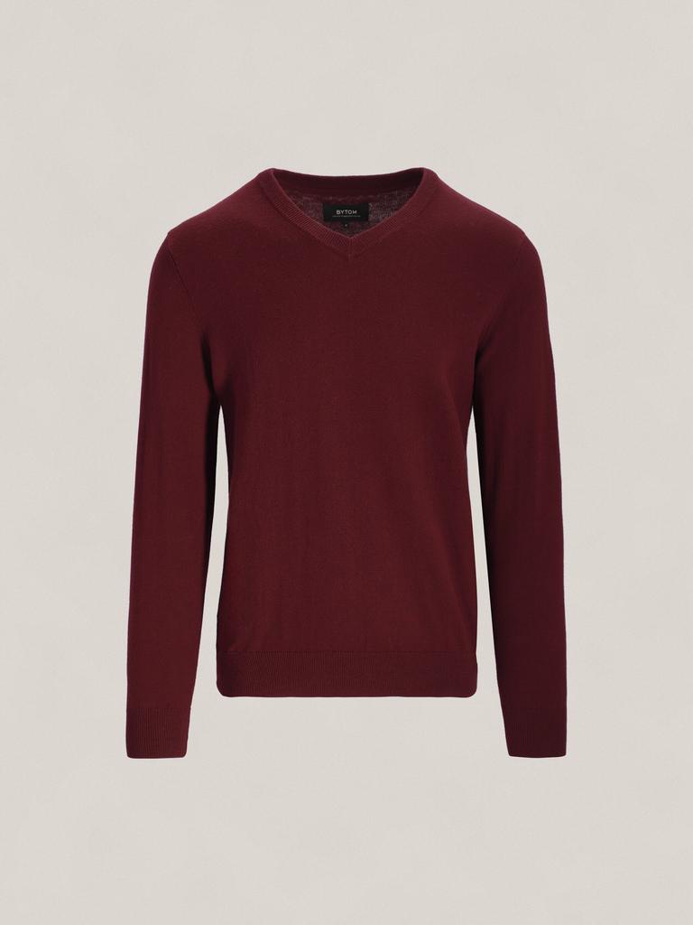 Burgundy Sweater Peaston M