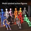 Многосуставная подвижная фигурка 3D-печатная манекен-модель Игрушка Украшение Для DIY Поза Дисплей Декорация Фигурка Игрушки Подарки