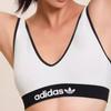 Adidas Letter Wireless Seamless Thin High Elastic Breathable Bra Women Underwear Light-Beige 4A4H03-103