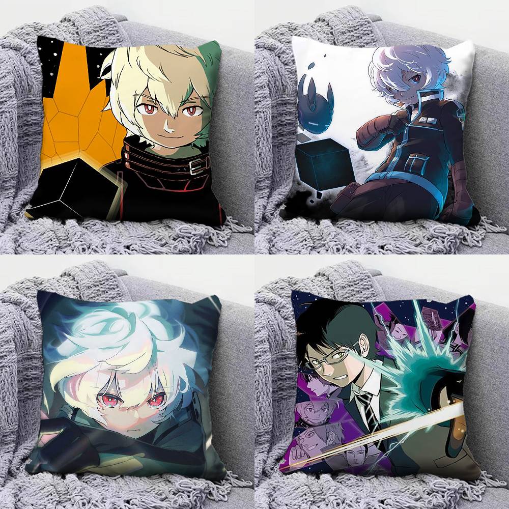 World Trigger Manga Pillow Covers Home Sofa Cushion Covers and Aecorative Custom
