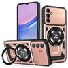 For Samsung Galaxy A15 4G/A15 5G Case Compatible with MagSafe Rotating Kickstand TPU+PC Phone Cover